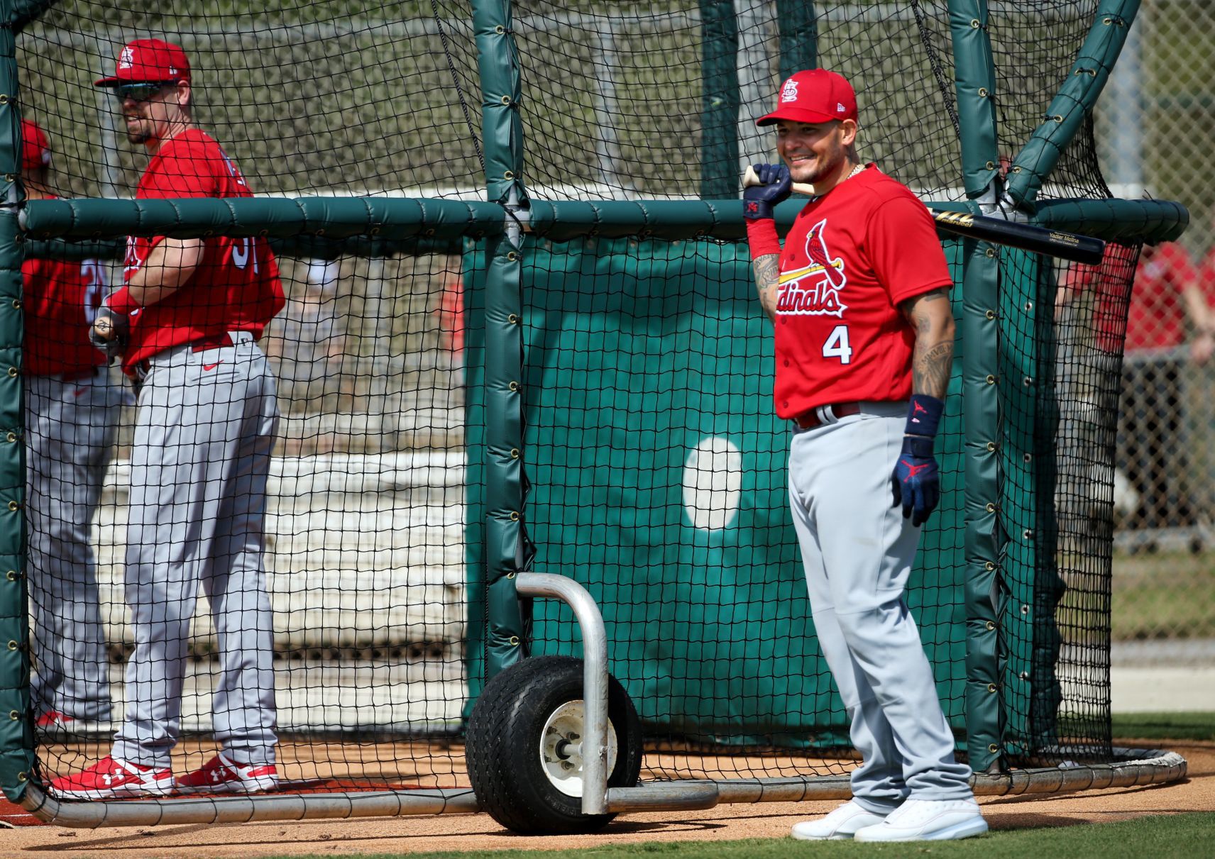 First official workout of Cardinals spring training